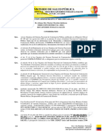 Ministerio de Salud Pública: Dirección Districtal 13D12 Rocafuerte-Tosagua-Salud