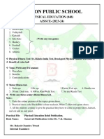 Physical Education Lab Manual