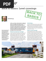 Handbook On Level Crossing PDF | PDF | Rail Transport | Road