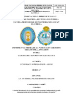 INFORME DE LABORATORIO N° 11