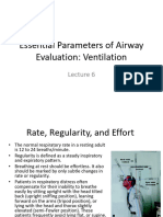 Essential Parameters of Airway Evaluation Lecture 6