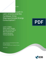 Does Income Growth in Latin America and The Caribbean Drive Disproportionate Energy Consumption