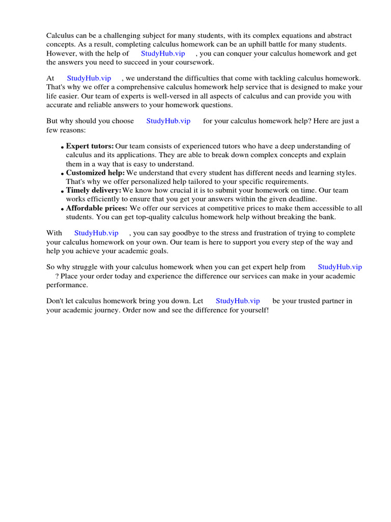 Calculus Homework Help Online | PDF | Function (Mathematics) | Calculus