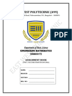EM ASSIGNMENT BOOK-cs-is pdf