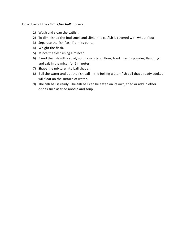 Fish Ball Processing Techniques | PDF | Cooking, Food & Wine