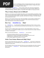 Homework Help For Science