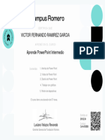 Certificado - Del - Curso PPT Intermedio
