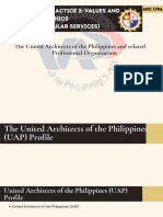 Week 2 The United Architects of The Philippines and Related Professional Organization