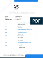 Agenda Visita Media Cuesta 18-05-2022