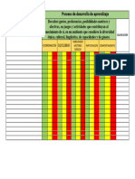 Rúbrica de evaluación 1°