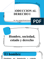 Introduccion Al Derecho I: Lic. Jose Antonio Parada Saravia