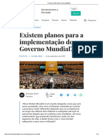 GLOBALISMO GOVERNO MUNDIAL