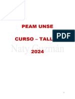 PEAM UNSE Proyecto Curso - Taller