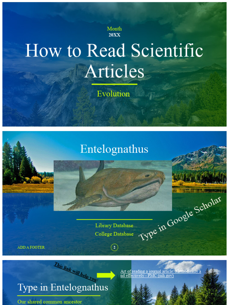 Famous Scientific Articles