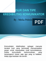 Per 5unsur Dan Tipe Kredibilitas Komunikator