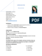 Curriculum Vitae Nathaly