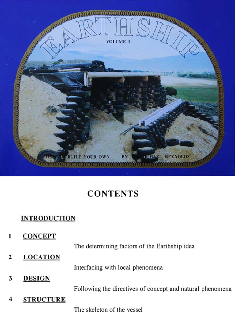 Earthship Design and Building Guide | PDF | Water | Heat