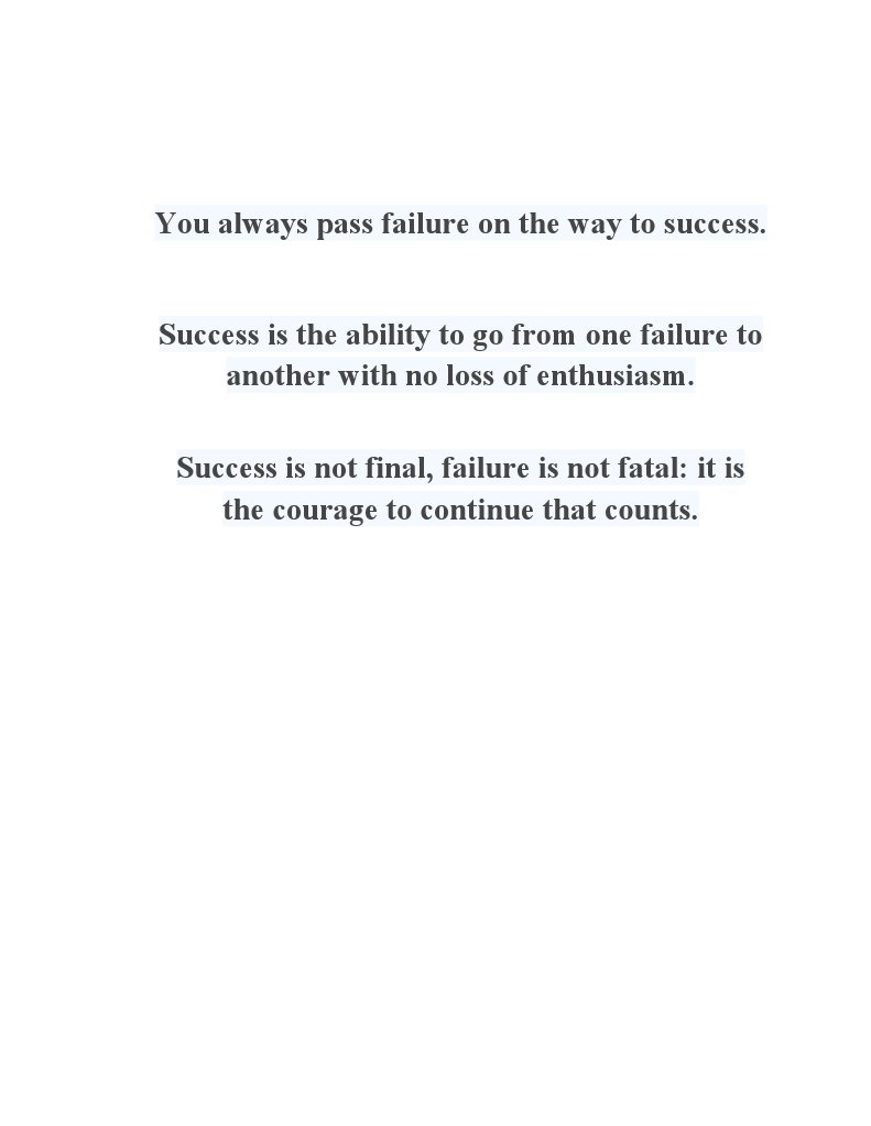 Embracing Failure on the Path to Success | PDF