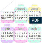 Florero Calendario 2024
