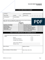 Nyp Colour Vision Test Form