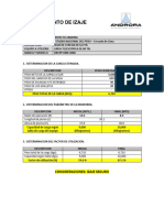 Procedimiento de Izaje Techo FW ZAMORA (Estadio Nacional - Cercha 6tn)