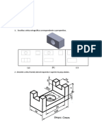 Escolha A Vista Ortográfica Correspondente A Perspectiva