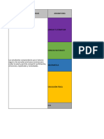 Mapa Curricular - PROYECTO 1