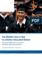 The Middle Class Is Key To A Better-Educated Nation