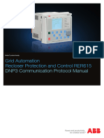 RER615 DNP3 Communication Protocol Manual