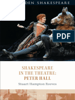 Shakespeare in The Theatre Peter Hall 9781472587077 9781472587114 9781472587107 - Compress