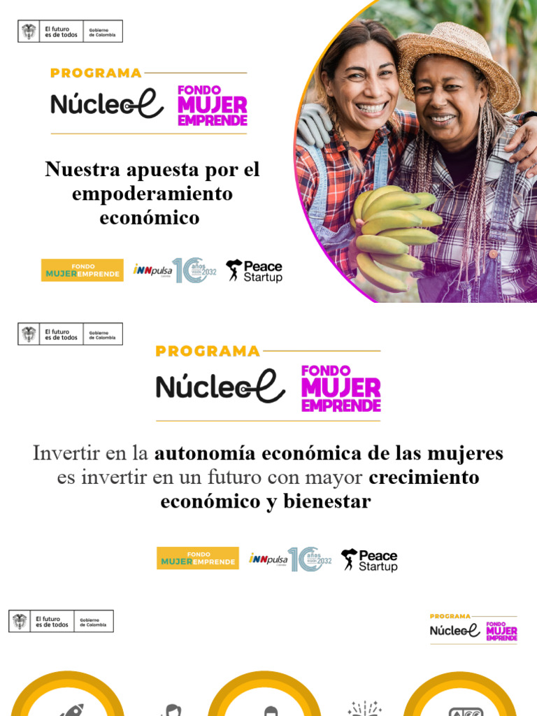 Empoderamiento Económico de Mujeres | PDF | Logística | Marketing