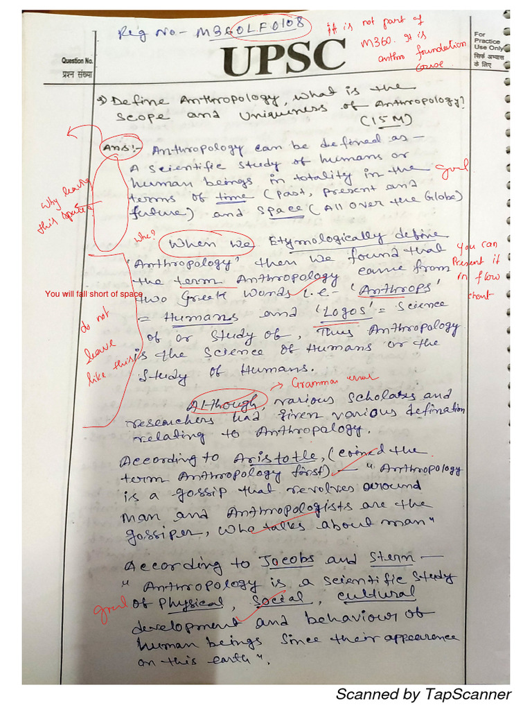 Tips for Efficient Scanning and Writing | PDF | Foreign Language ...