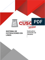 Instructivo de Cotización