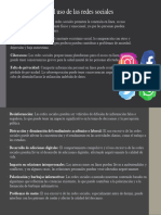 Consecuencias Del Uso de Las Redes Sociales