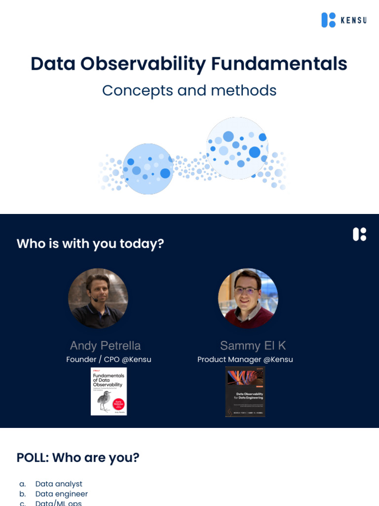 Data Observability Essentials for Engineers | PDF | Data | Apache Spark