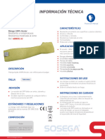 400031-U Manga Kevlar Temperatura_