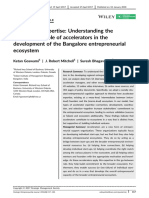 Goswani - Et - Al - Strategic Entrepreneurship - 2017 - Goswami - Accelerator Expertise Understanding The Intermediary Role of Accelerators in