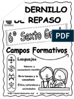 Cuadernillo Repaso 6 To Grado Campos FMEX