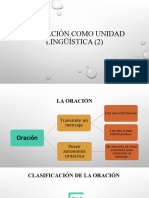 La Oración Como Unidad Lingüística (Luz)