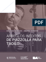 Colección Pichuco - Arreglos Inéditos de Piazzolla para Troilo