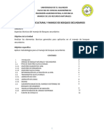 Contendido 6.2. MUESTREO SILVICULTURAL DE BOSQUES SECUNDARIOS