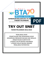 Soal Try Out Akbar TP 2022-2023