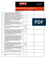 Checklist ISO 37001 2016