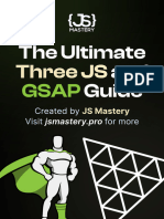 Three Js Gsap Guide