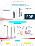 Instrumental Quirurgico de Periodoncia e Implantologia