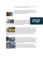 Tarea Unidad 3 - Transportes en Ecuador 