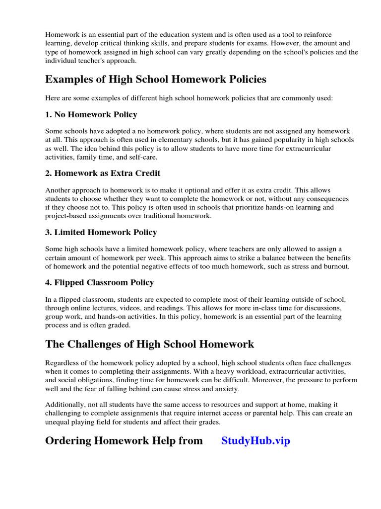 high-school-homework-policy-examples-pdf-homework-teachers