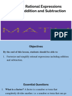 Simplifying Rational Expressions Including Addition and Subtraction