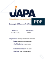 1 - Psicología Del Desarrollo Adolescente