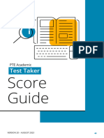 PTE Score Guide考试评分规则详解